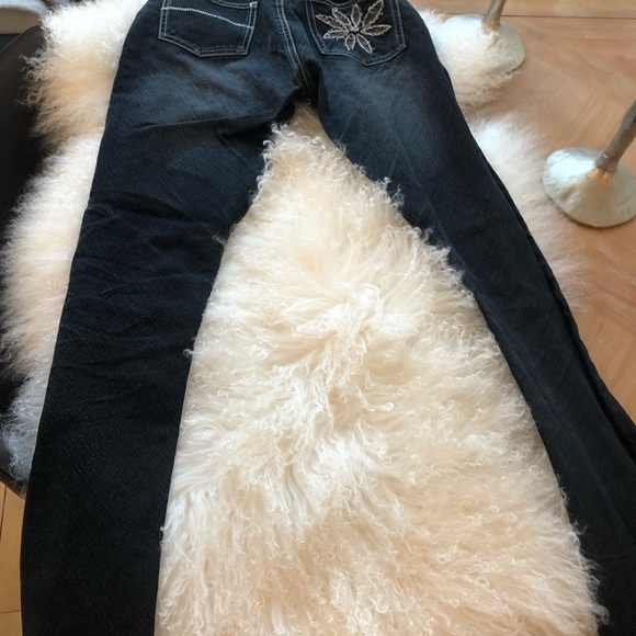 GC Vintage Rare Pelle Pelle womens dark denim jeans in SZ 27!! - Picture 3 of 9